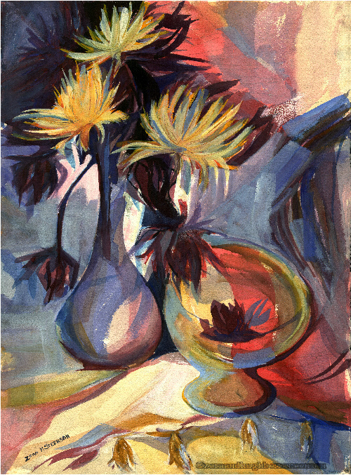 September Bouquet by Zora M Steenson