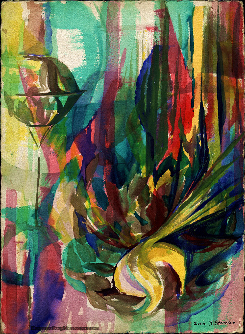 Ikebana by Zora M Steenson