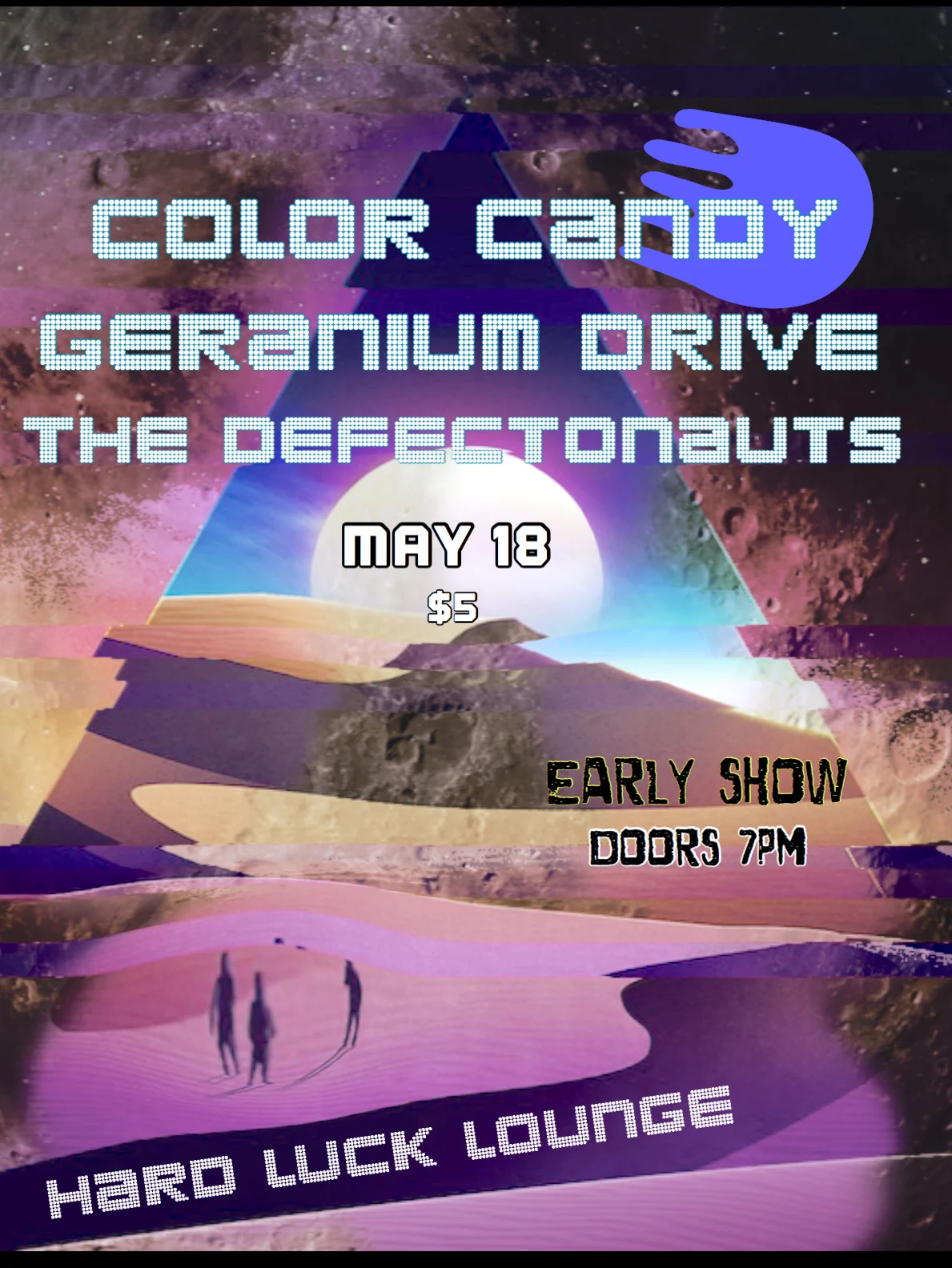 Color Candy // Geranium Drive // The Defectonauts