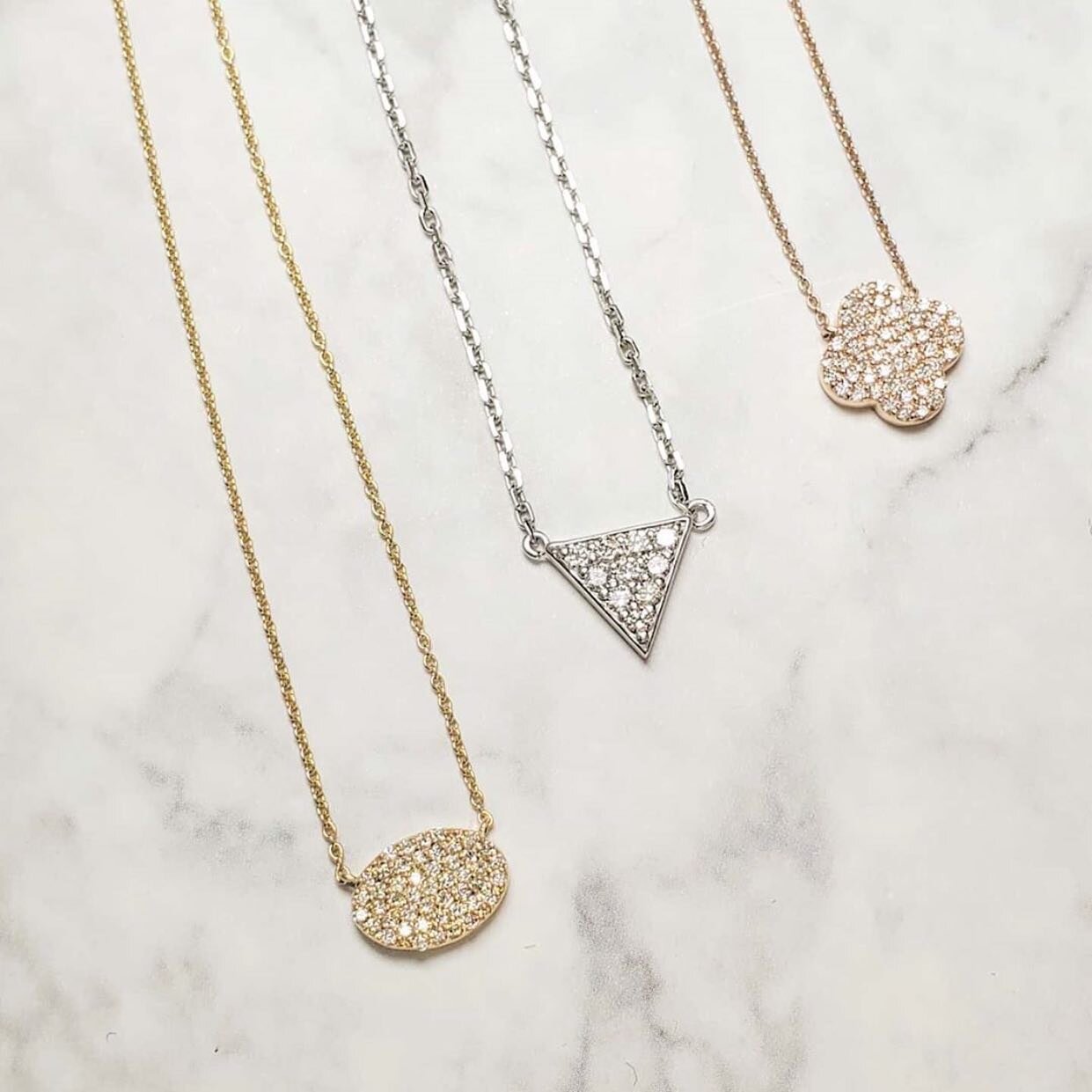Diamond Layered Necklaces 💎