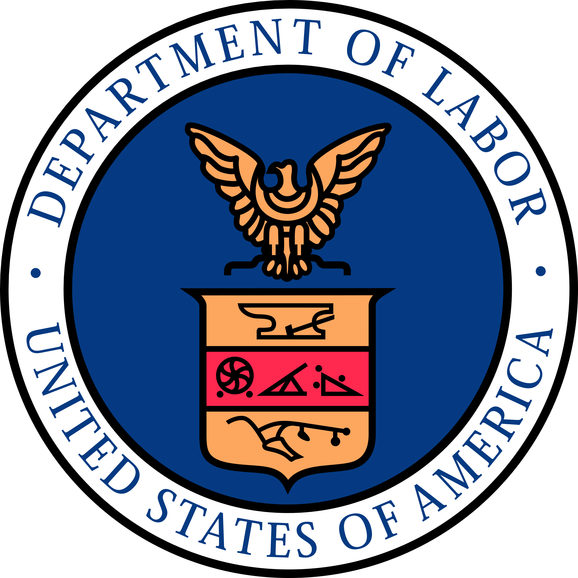 Official seal of the Department of Labor