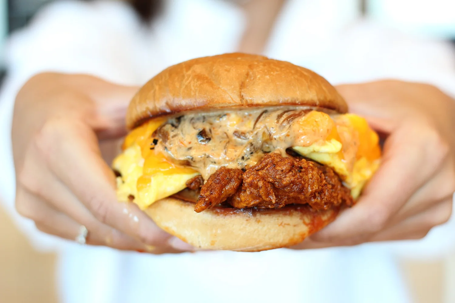 MESS Waffles Breakfast Lunch Brunch Menu — Mess