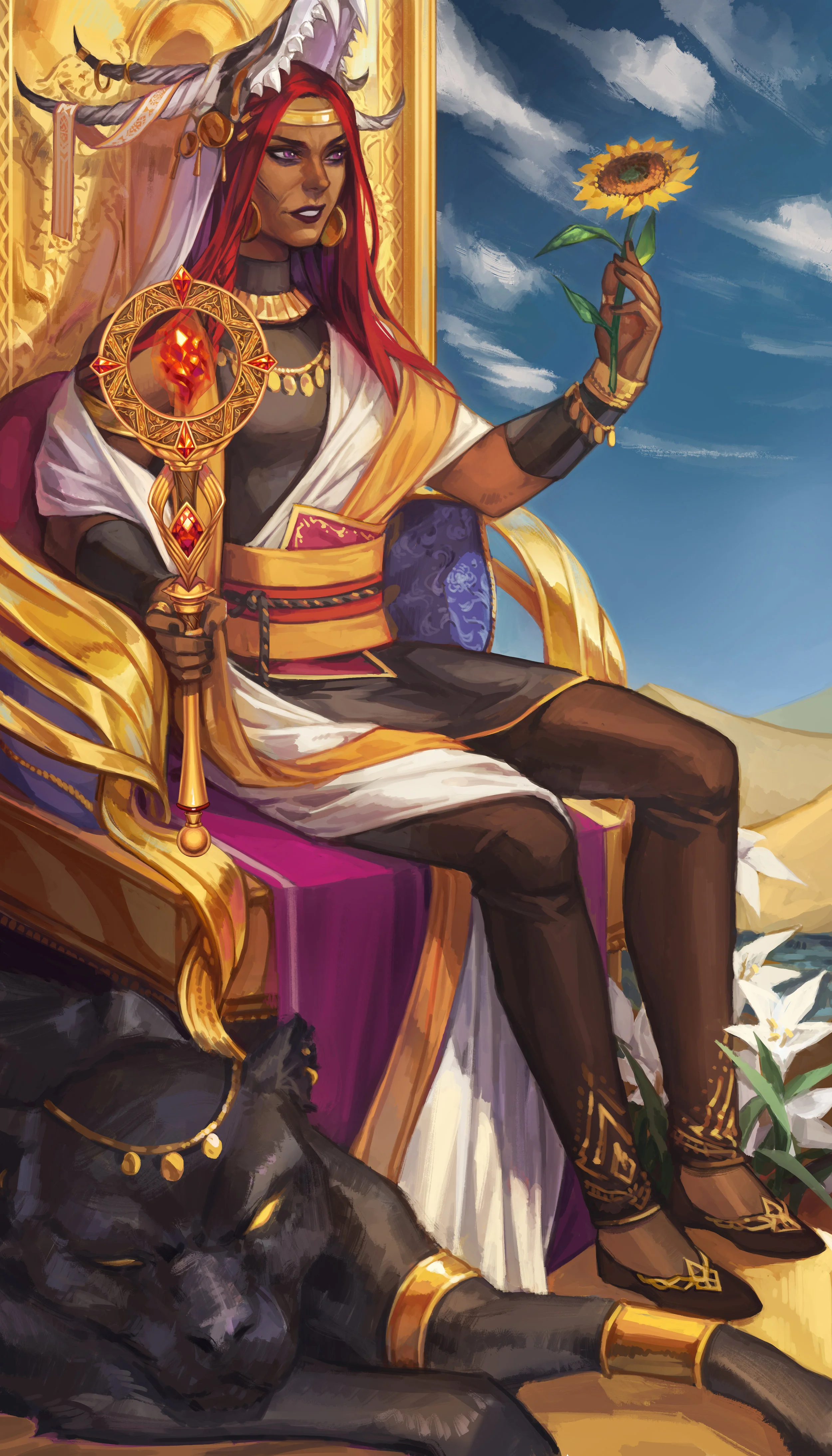 Queen of Wands