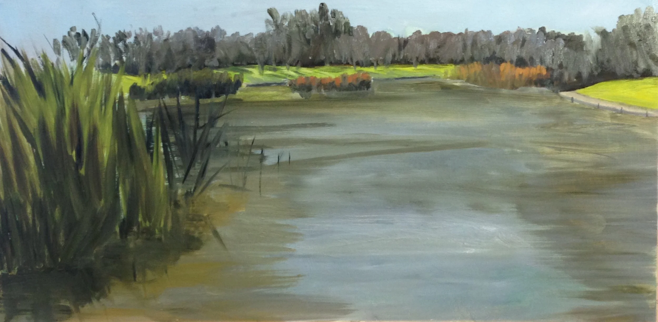 Central Park #2 oil 14X11
