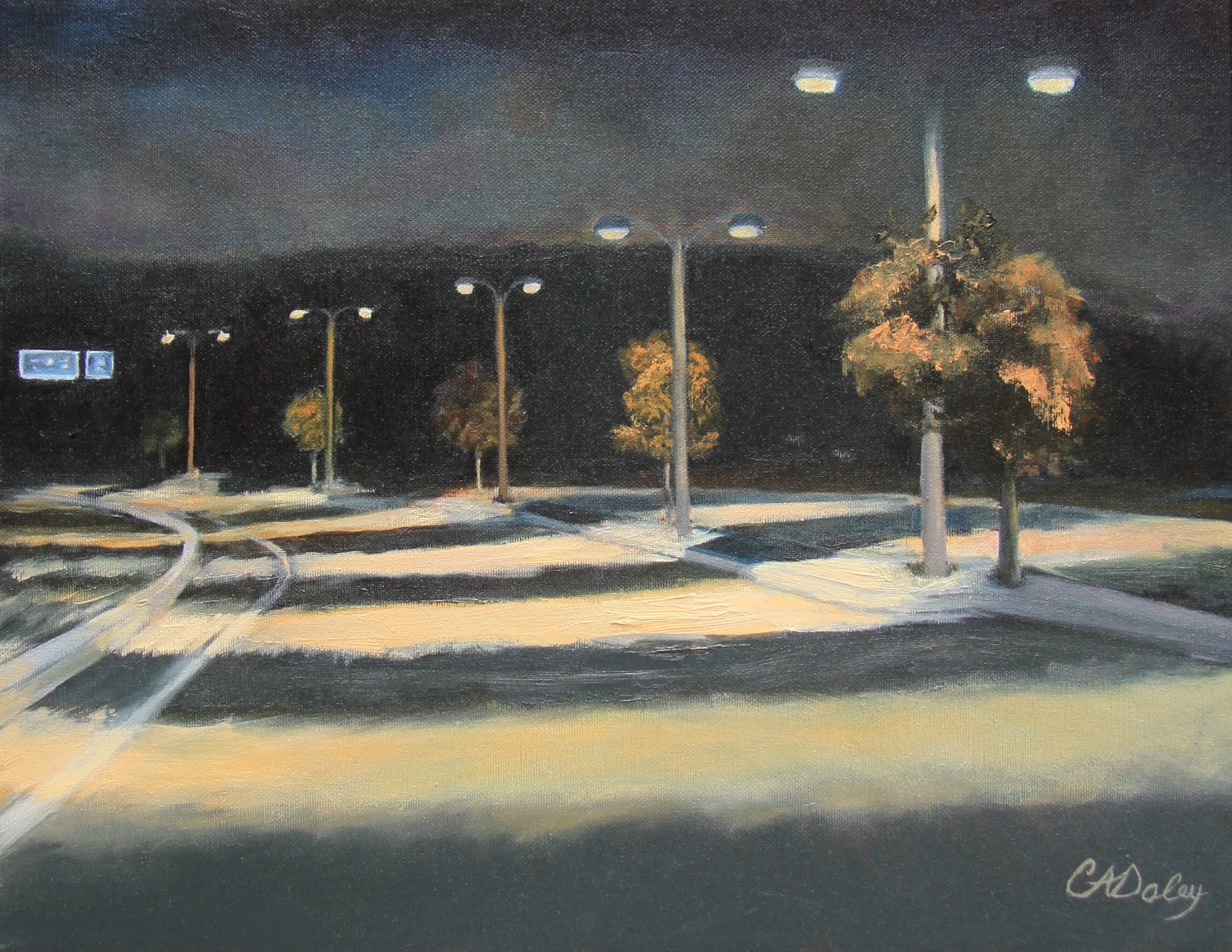 Encroachment oil 18x14