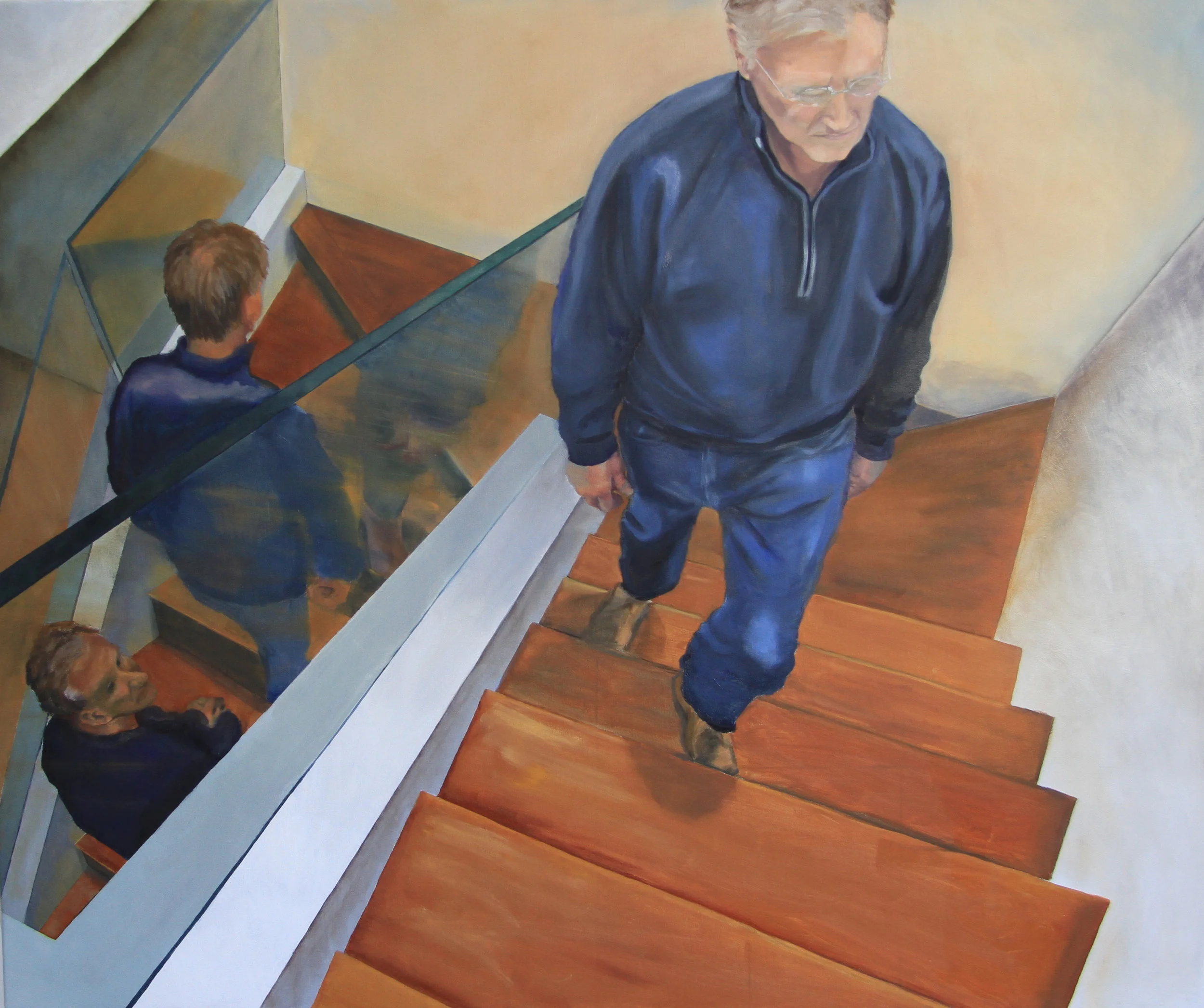 Three Jims oil 40x40