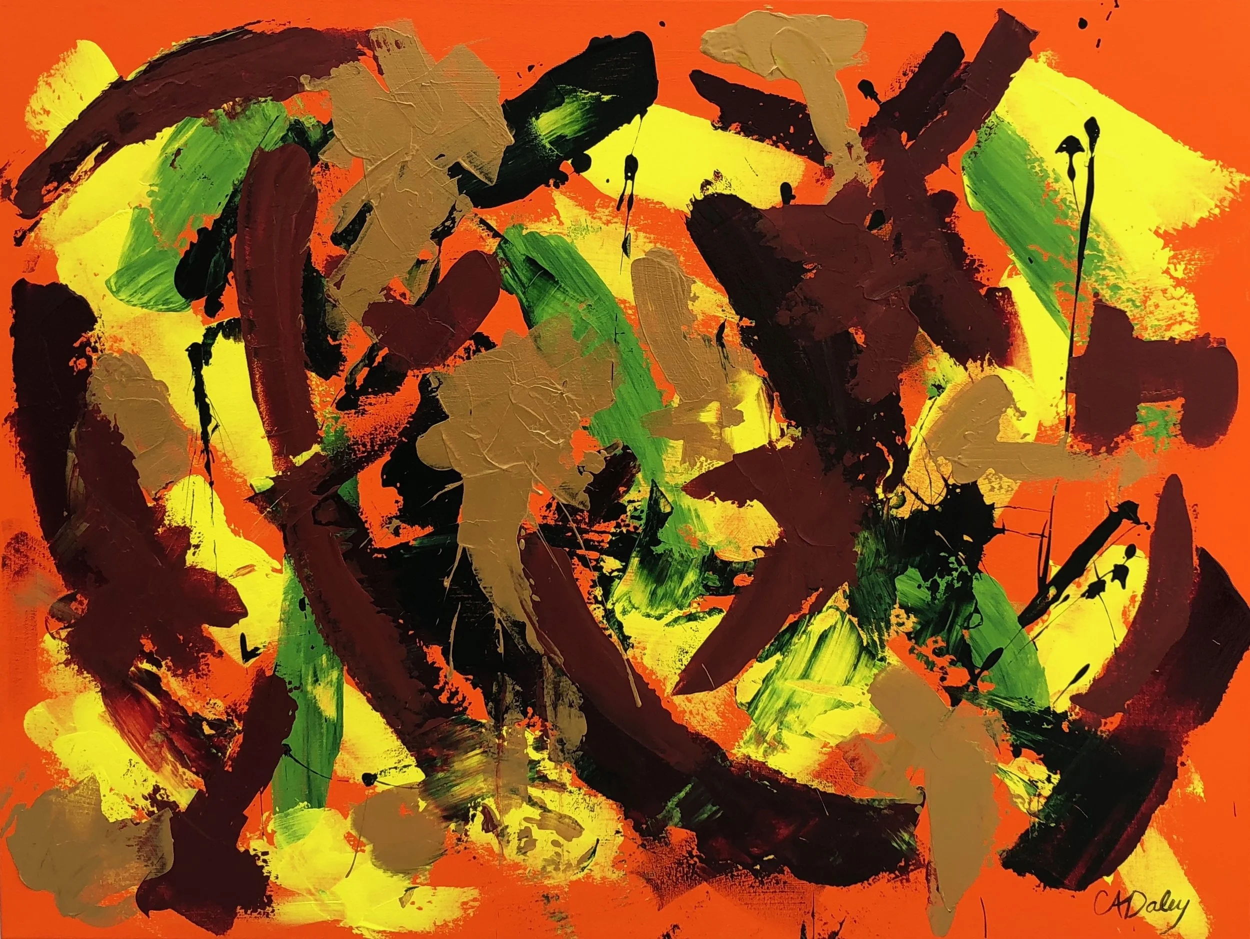 Untitled 40X30 acrylic