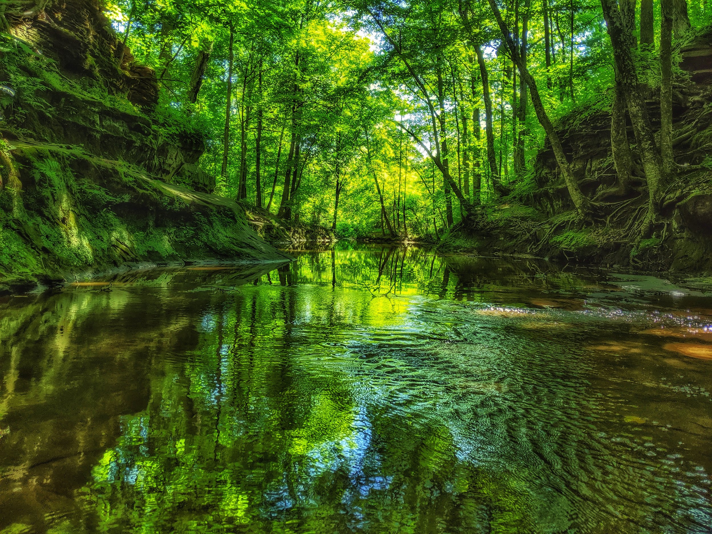 Pewit's Nest, Baraboo, Wisconsin