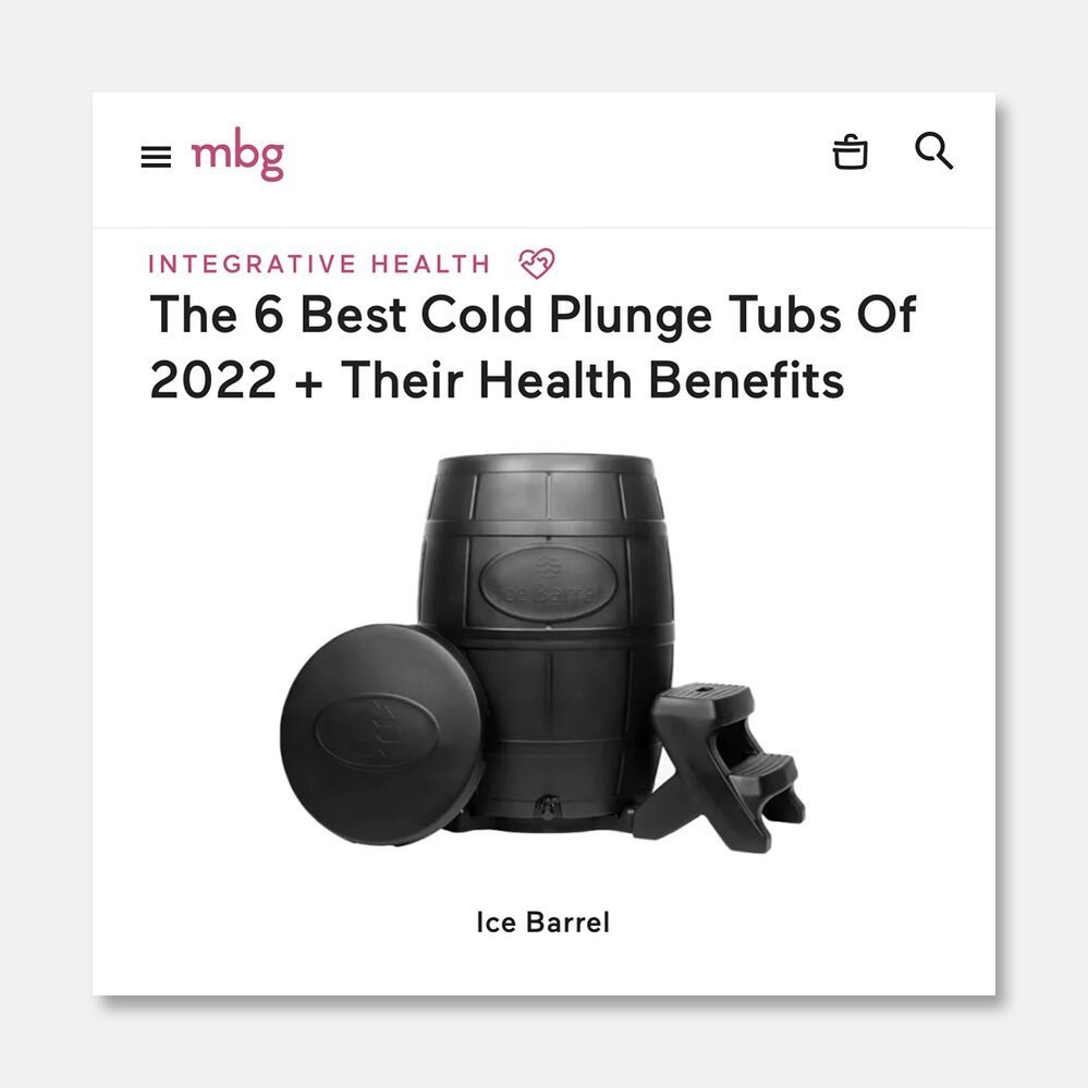 🧊 @icebarrel is one of @mindbodygreen&rsquo;s top picks for Best Cold Plunge Tubs of 2022!
⚡️
#STATMediaPR #STATMedia #theantiagency #IceBarrel #coldplibge #coldtherapy #mindbodygreen #press #PR #publicrelations #mediarelations #publicity #PRagency#