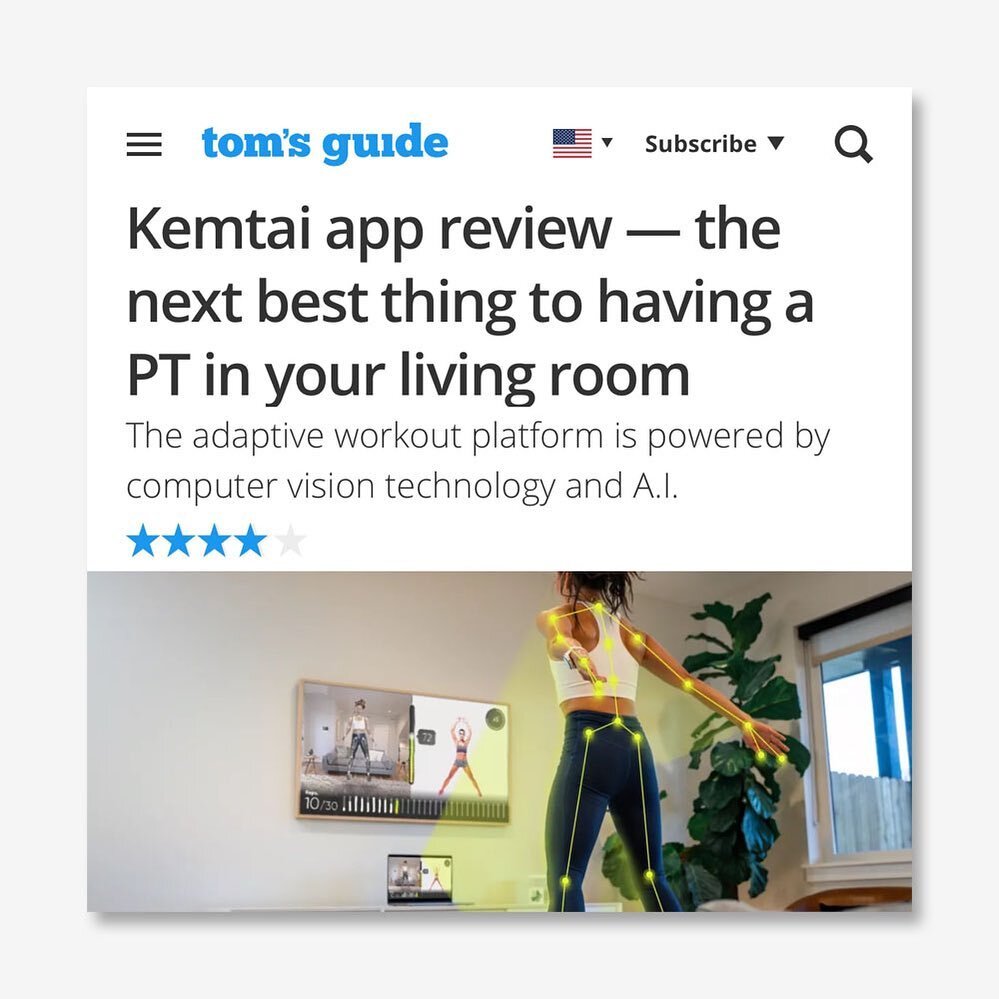 @statmediapr client @kemtaivirtualfitness gets a killer review in @tomsguide, including fresh new imagery from @statmediapr&rsquo;s recent shoot!
⚡️
#STATMediaPR #STATMedia #theantiagency #client #clientnews #Kemtai #press #review #TomsGuide #publici