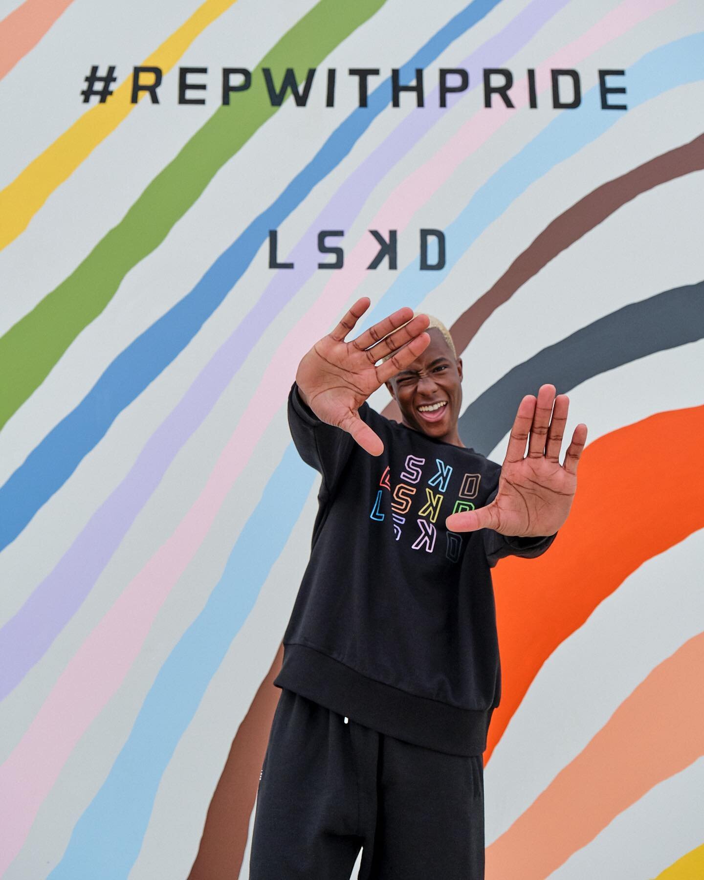 We&rsquo;re already in love with this #REPWITHPRIDE activewear collection that @statmediapr client @lskd just dropped! 😍 The 18-piece collection includes some of LSKD's fan-favorite fits, re-imagined with the Progress Pride colors. In partnership wi