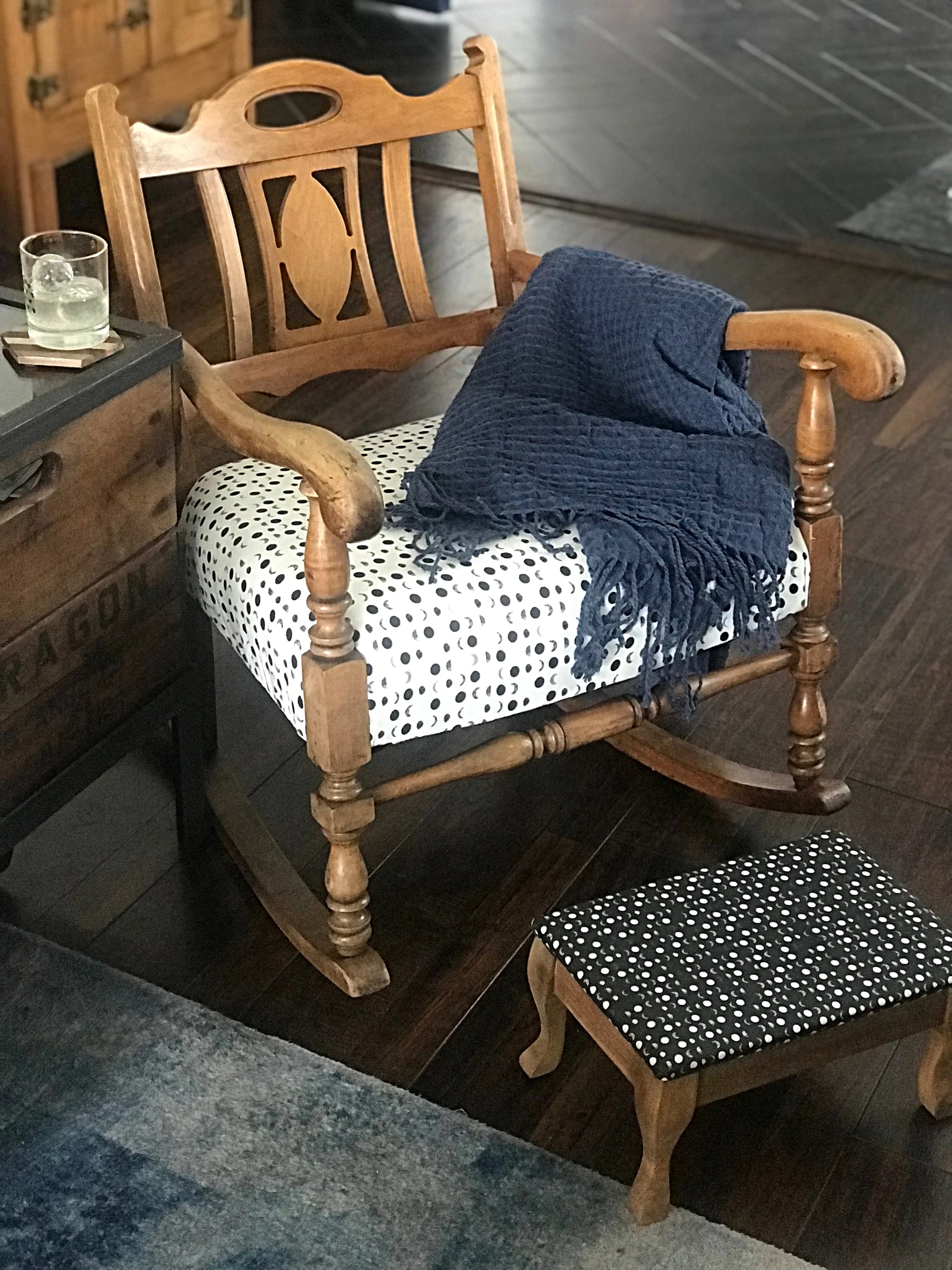 Moony Rocker & Footstool