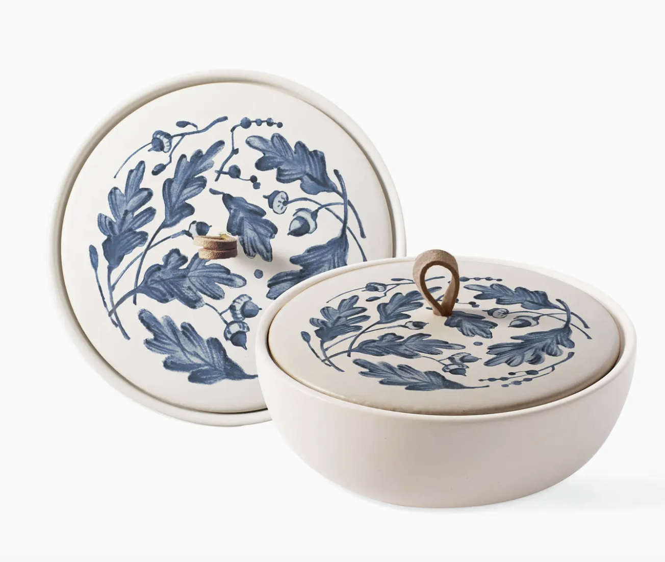 Windy Oak Round Trinket Box