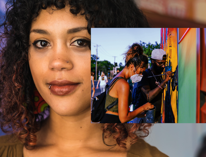 Leslie Barlow artist talk for Tracing 