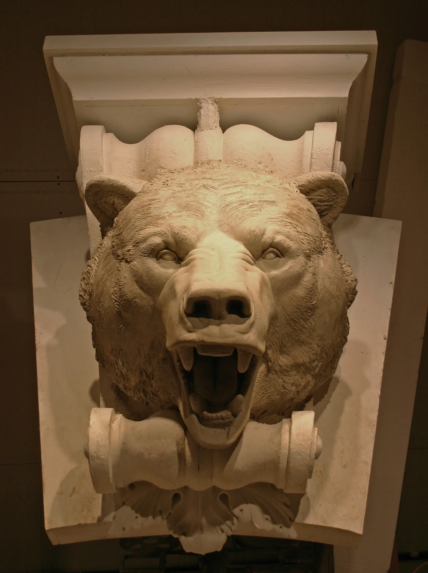 Keystone Grizzly Bear Clay Model