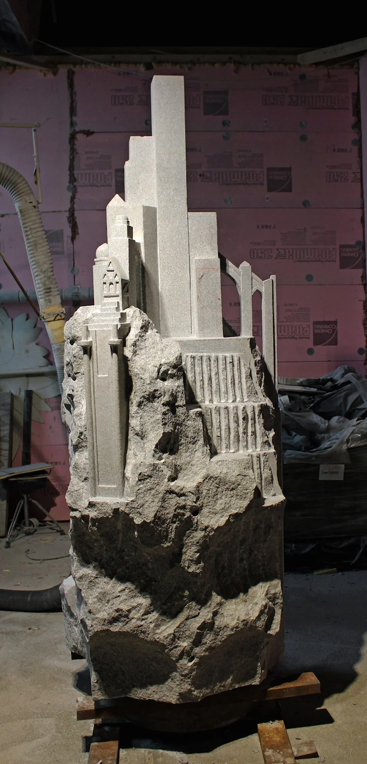 Granite Public Sculpture for Barre, Vermont