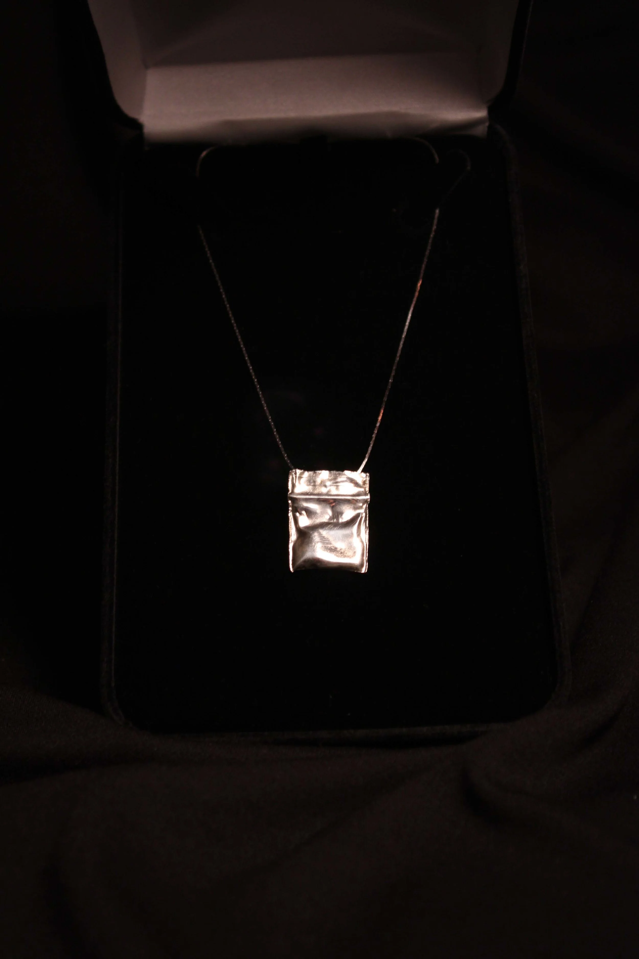 Silver Drug Bag Jewelry
