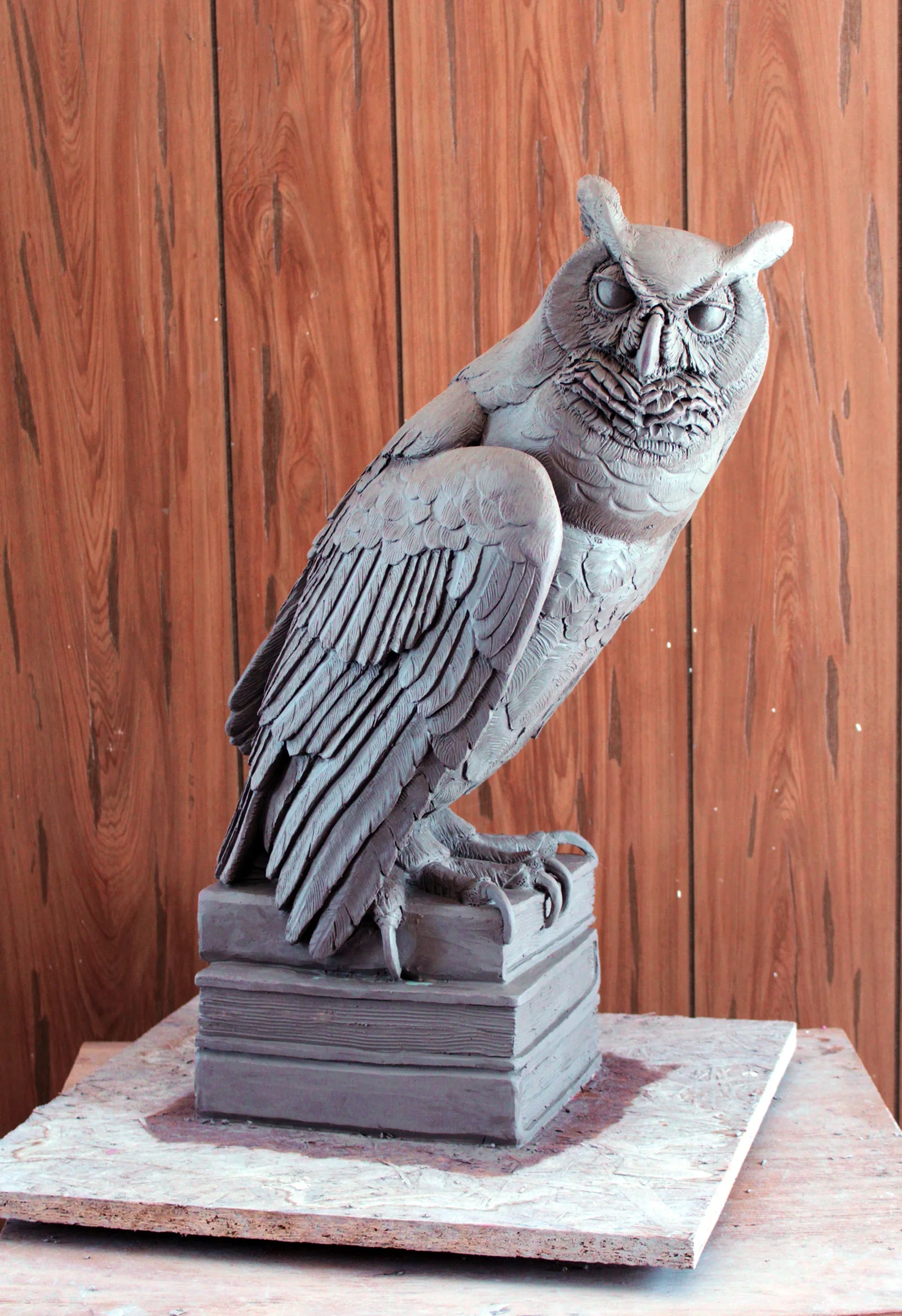 ZITIANYOUBUILD A Large Owl Sculpture Model 5600 pièces pour les 18 ans