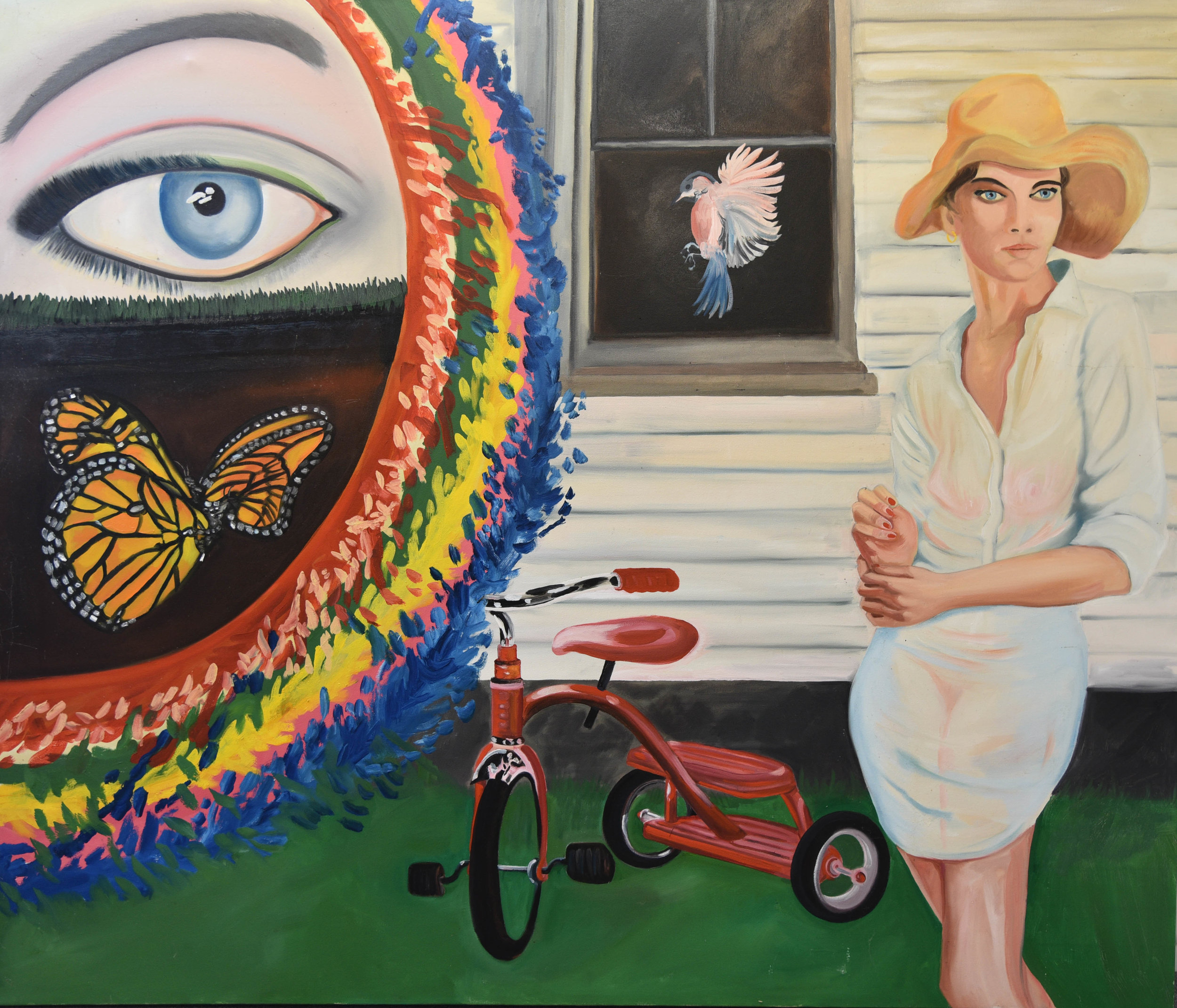 Woman With Tricycle