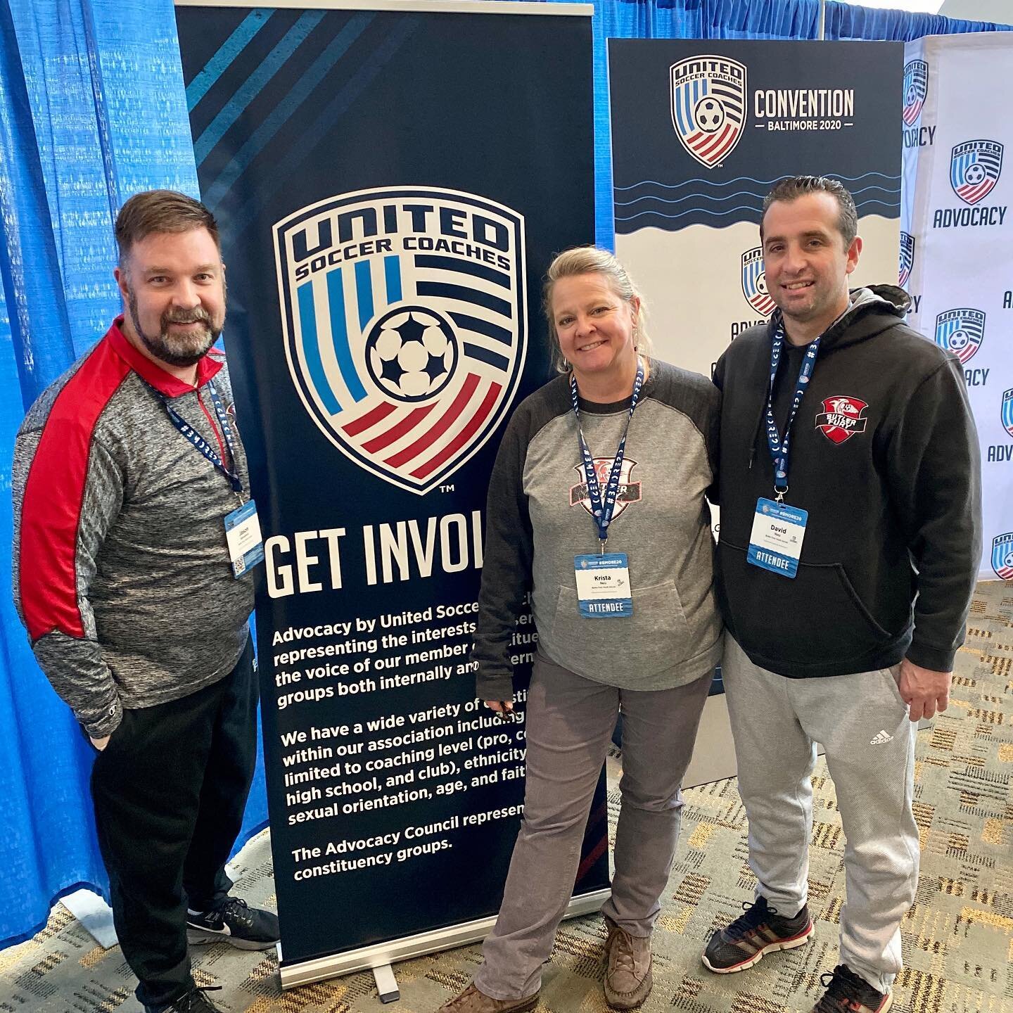 Butler Fury at the 2020 United Soccer Coaches Convention in Baltimore. What a great experience and opportunity to learn, and make us better coaches for the players.  #bmore