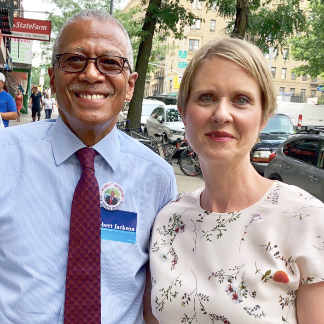 Governor candidate Cynthia Nixon