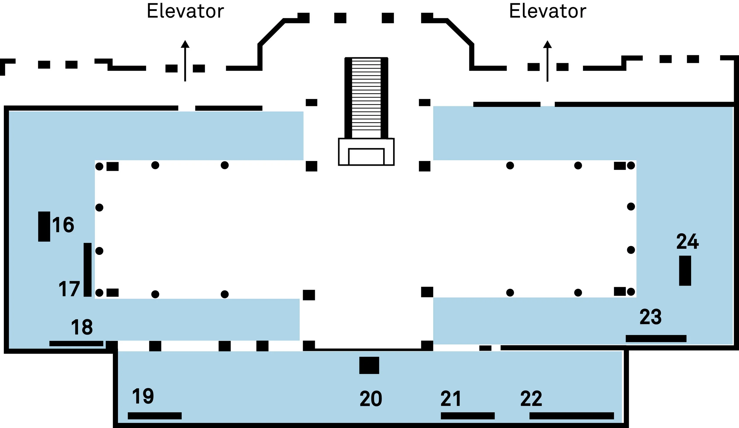 SECOND FLOOR MAP