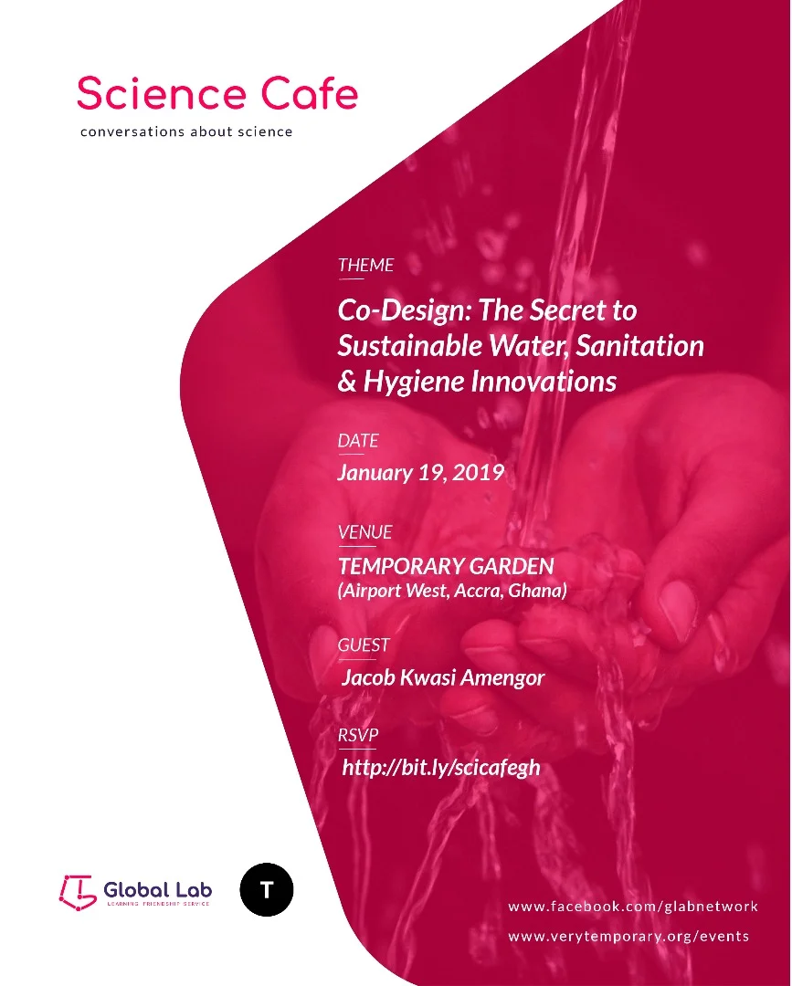 Science Cafe | Co-Design: The Secret to Sustainable WASH Innovations