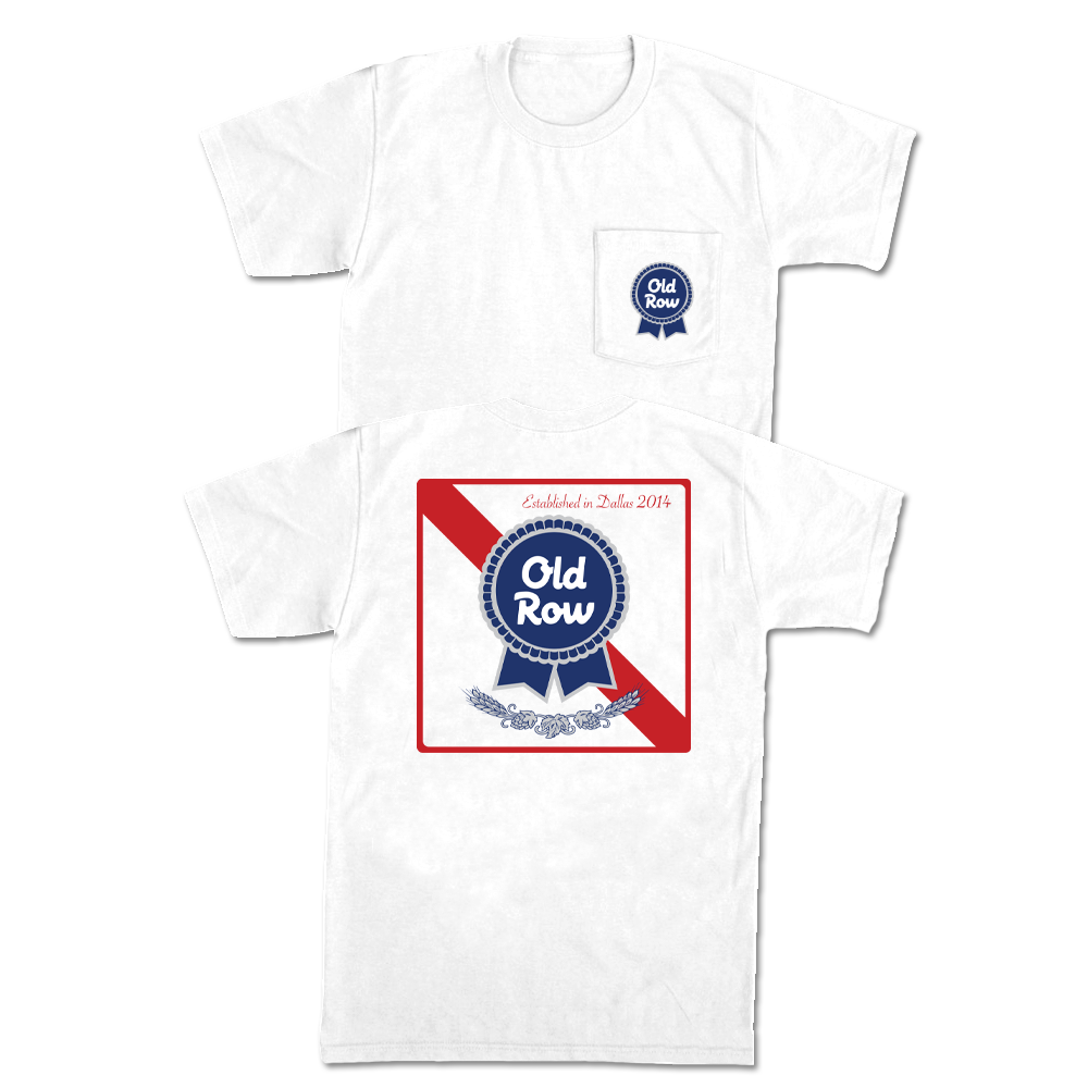 The Ribbon Beer Short Sleeve T-shirt White