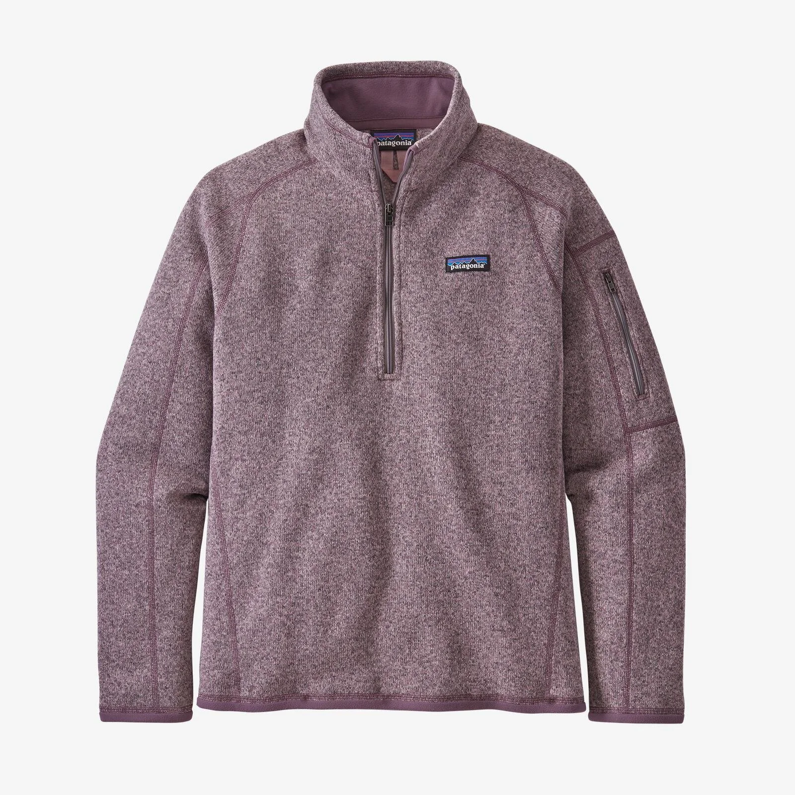 Better Sweater 1/4 Zip Fleece Purple