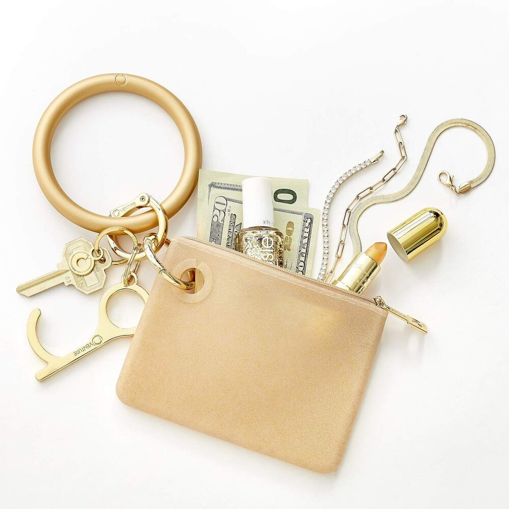 Joseph's Clothier — Oventure Mini Silicone Pouch Gold Confetti