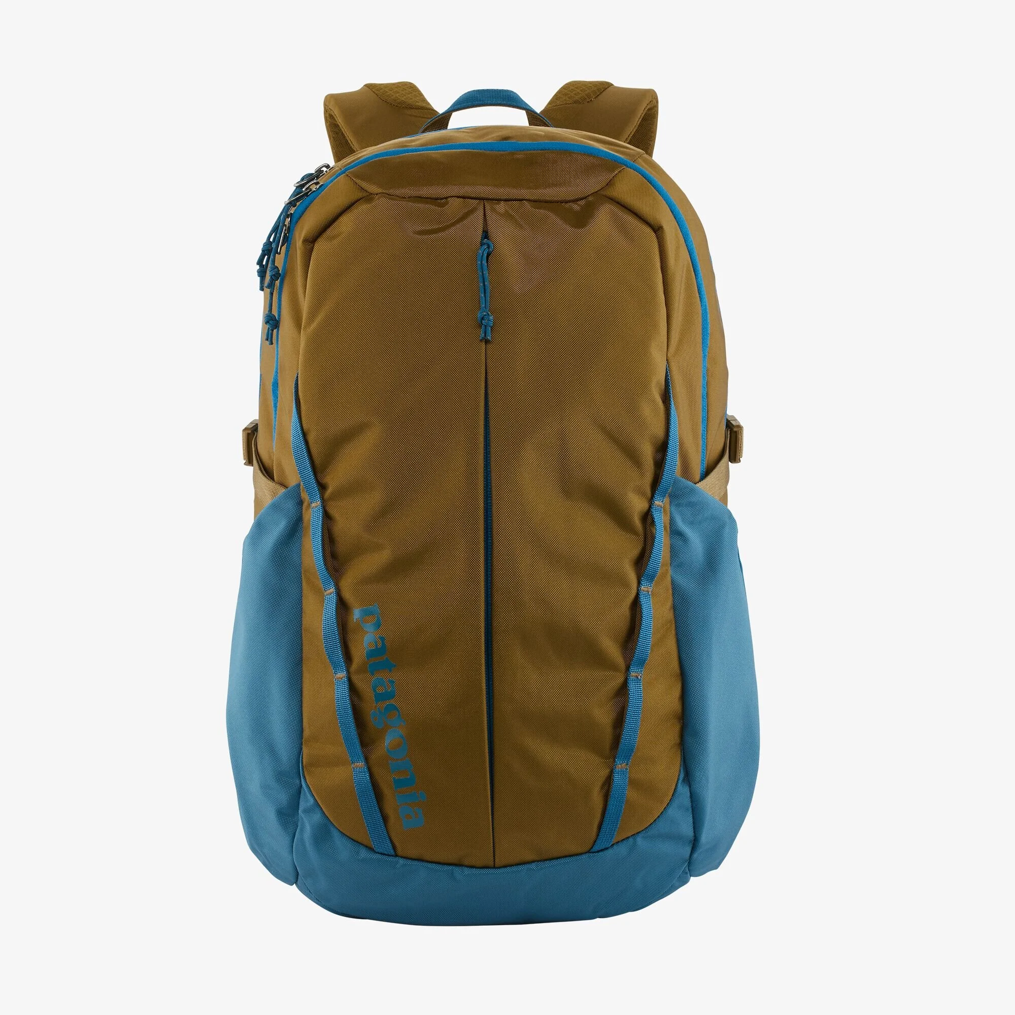 yellow patagonia backpack