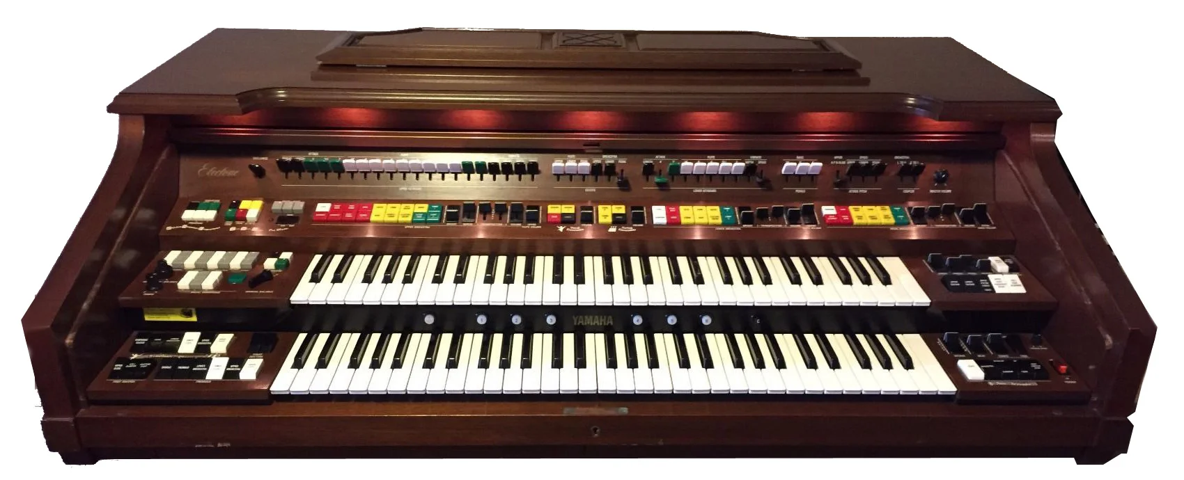 The Yamaha Electone E-70 - a bohemoth.