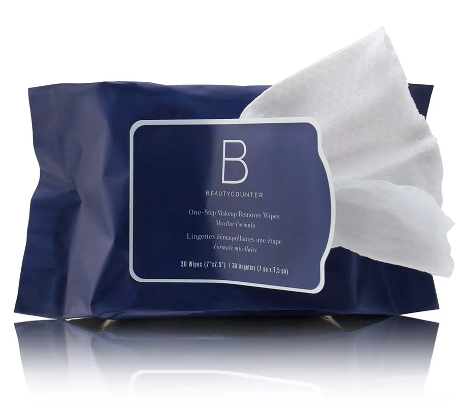 One-Step Makeup Remover Wipes https://www.beautycounter.com/product/one-step-makeup-remover