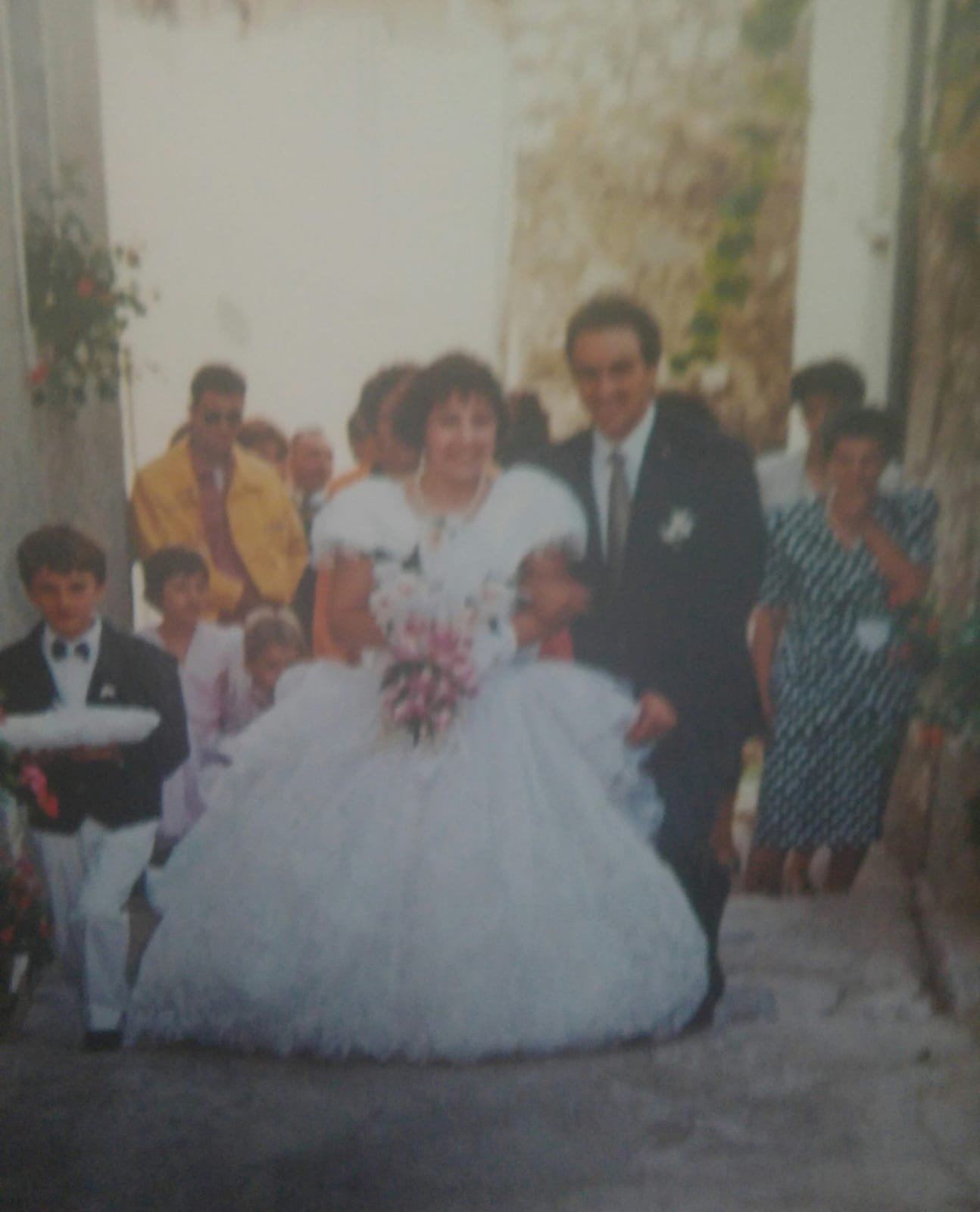  Gabriella (Marta) Crolla and Jean David Capaldi - Villa Latina 28.08.1993 