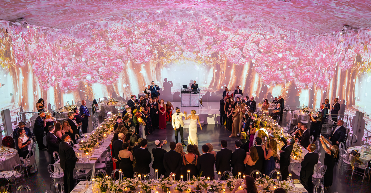 Miami wedding hosted at The Temple House