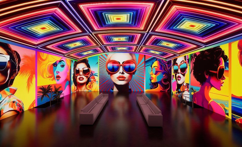 Personalized experiential event design at a Miami event venue