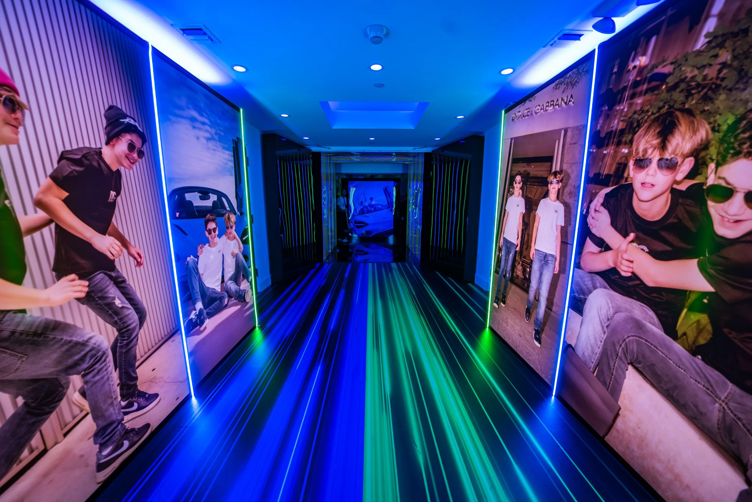 The Temple House Miami mitzvah venue custom mitzvah theme entrance.