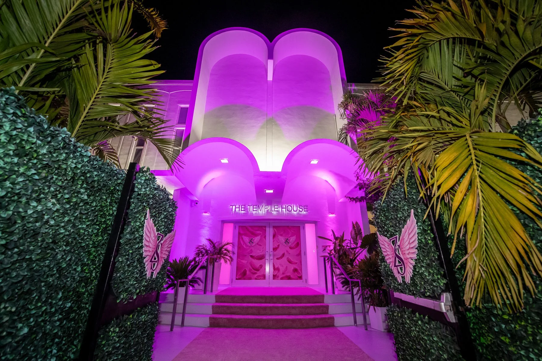 The Temple House Miami mitzvah event venue entrance Miami Beach