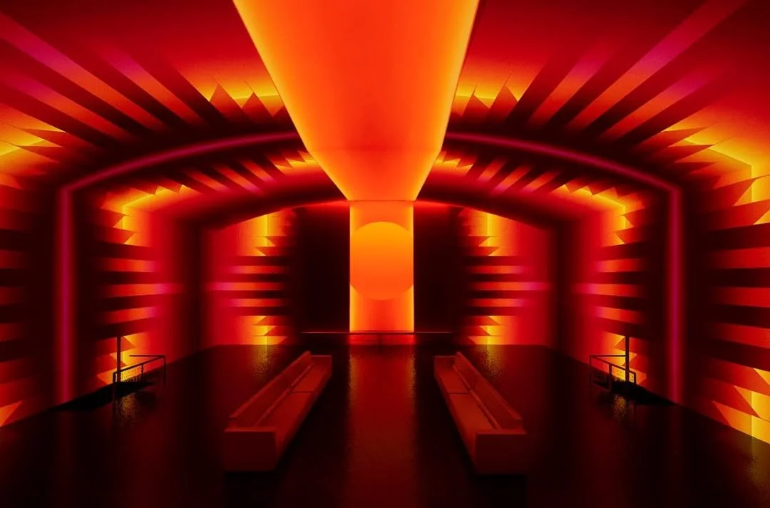 product launch activation with projection mapping visuals and lighting