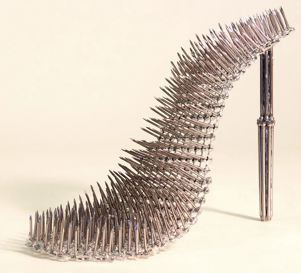 Contrasting Material/Function Sculpture Project - Student #18