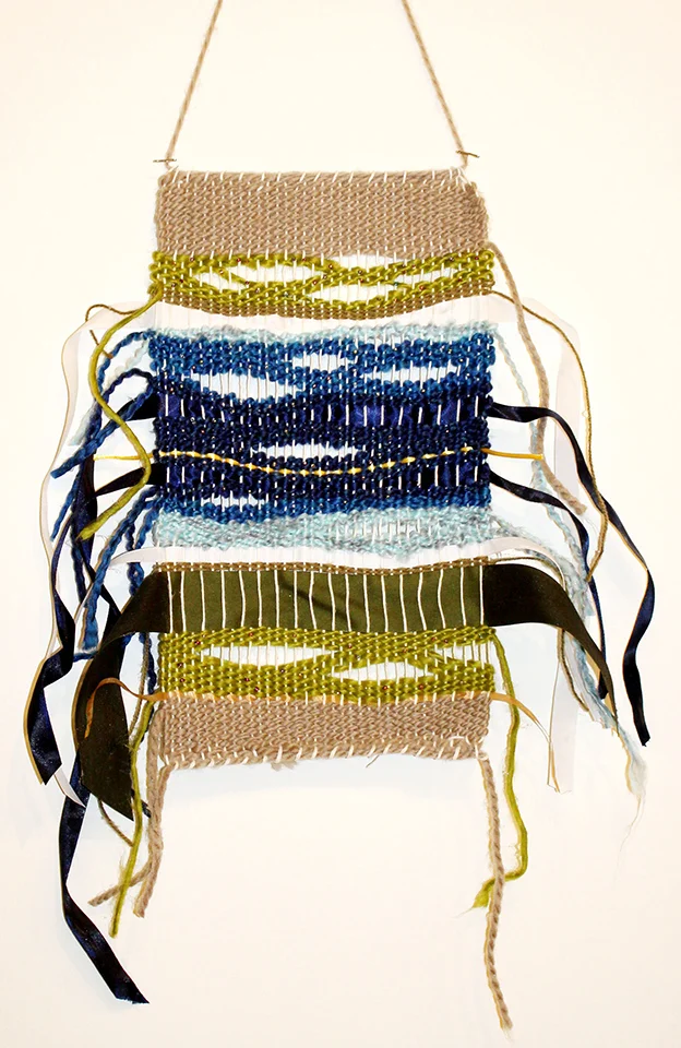 Small Loom Weaving - Student #22