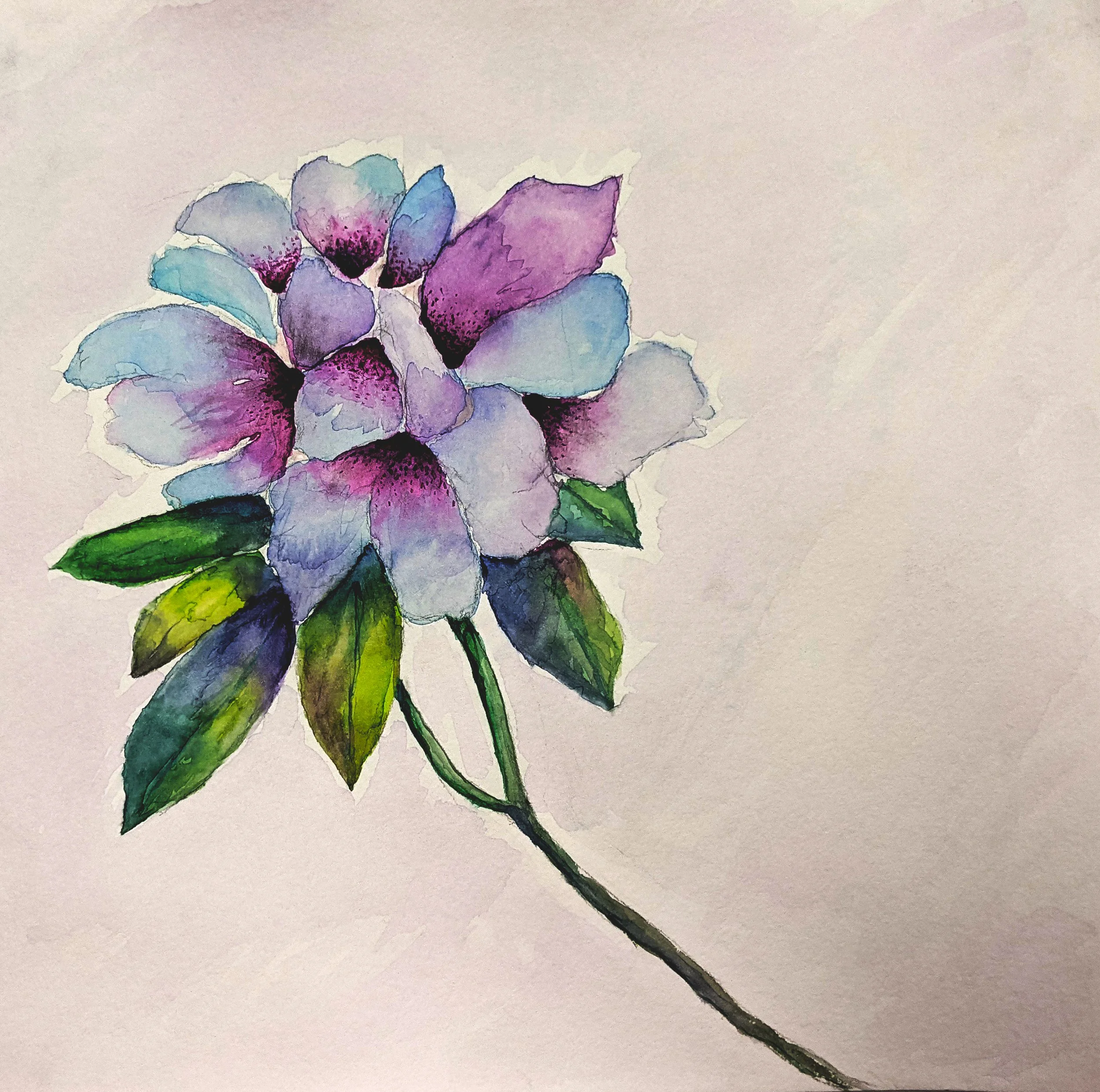 Still-life Watercolor Study - Student #39
