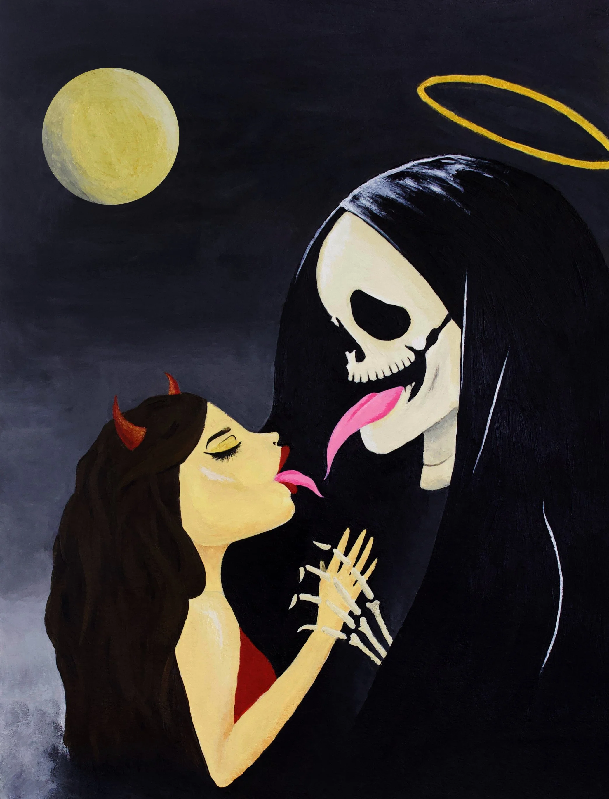 Strange Love: Painting Illustration Project - Student #38