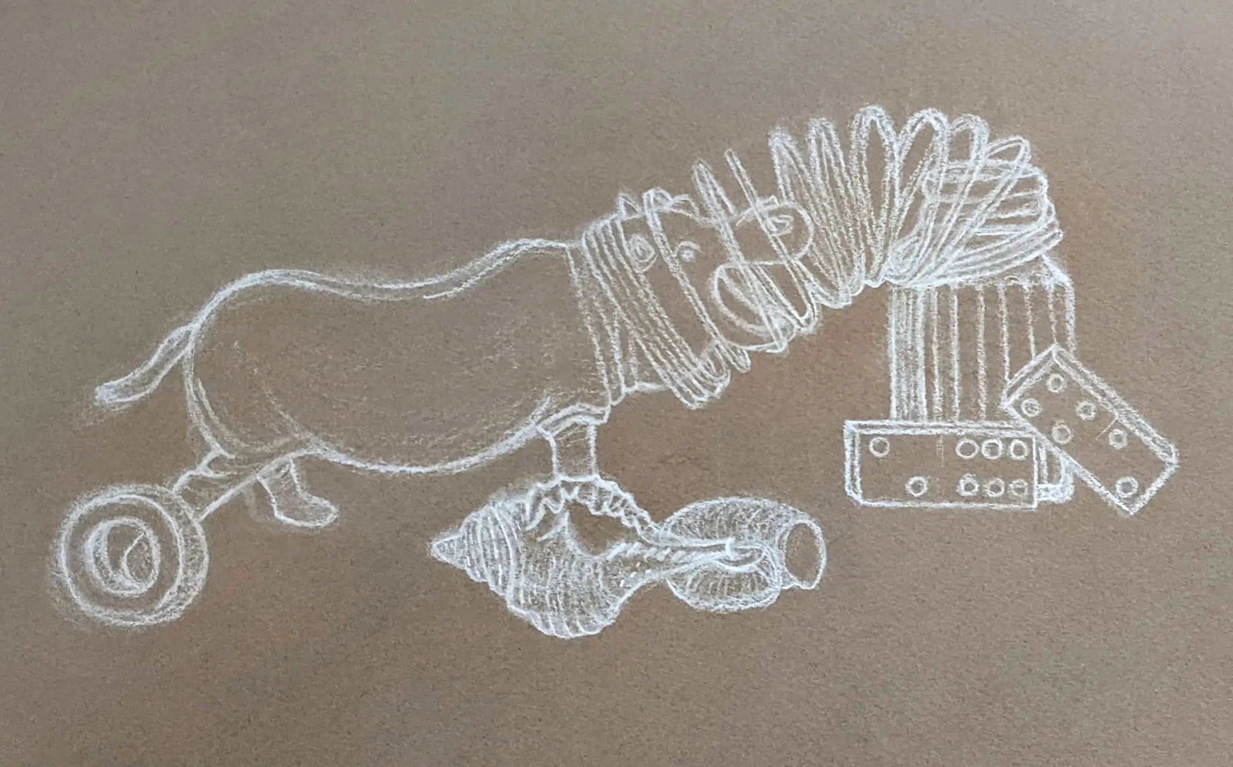 Still-life High-key Value Study - Student #34