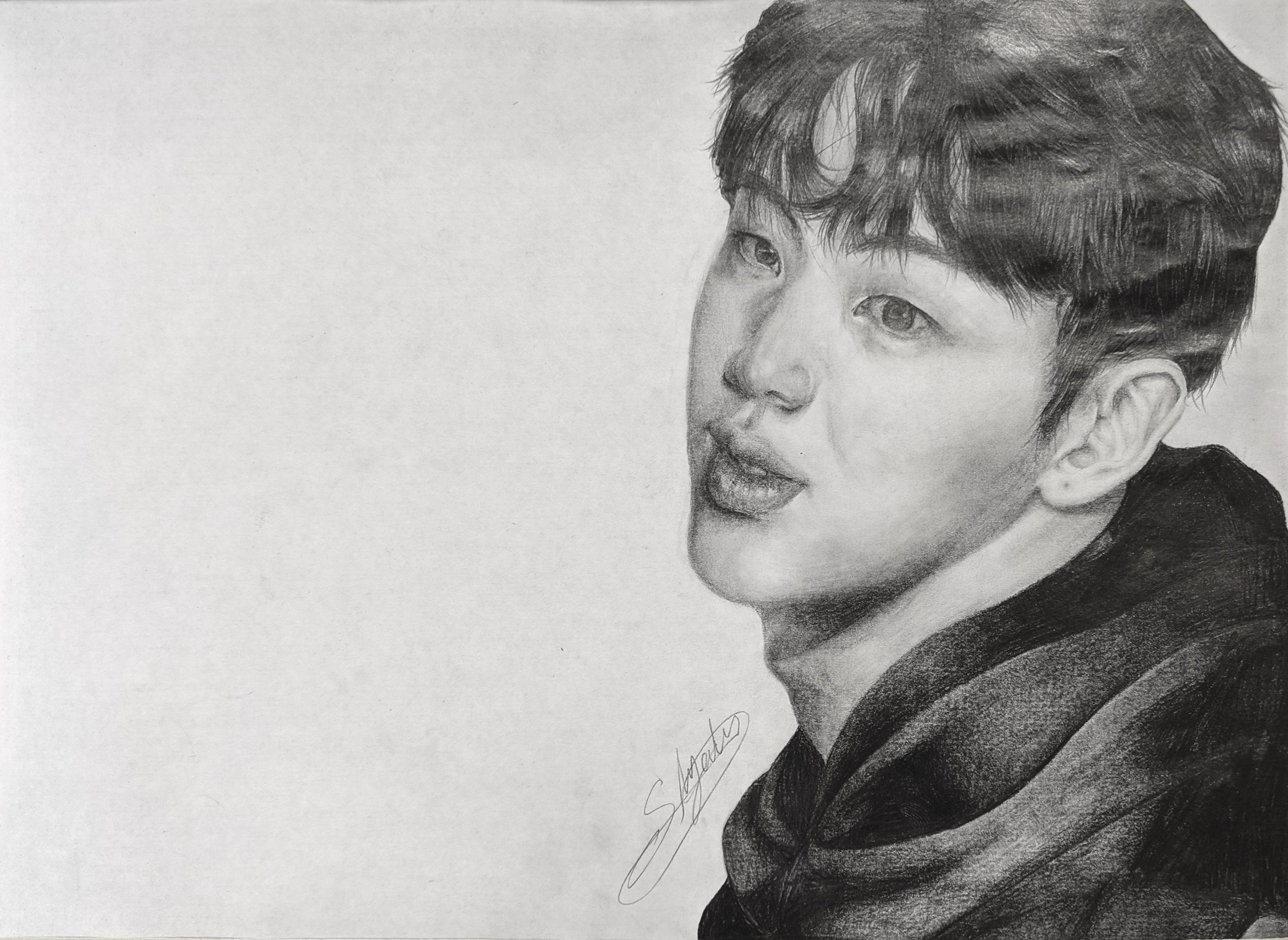 Portrait Drawing Project - Student #36