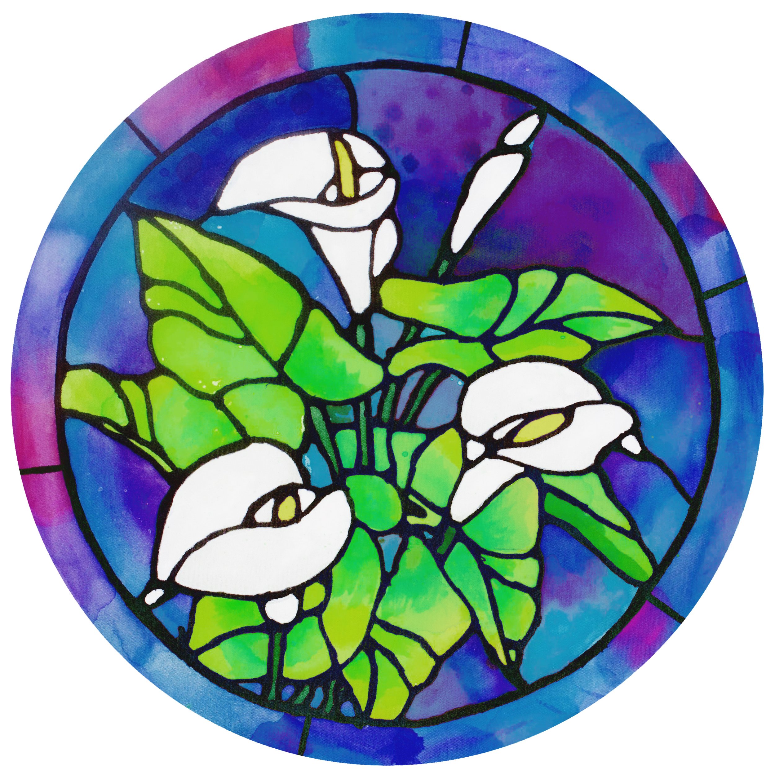 Flowers: Silk Painting - Student #42