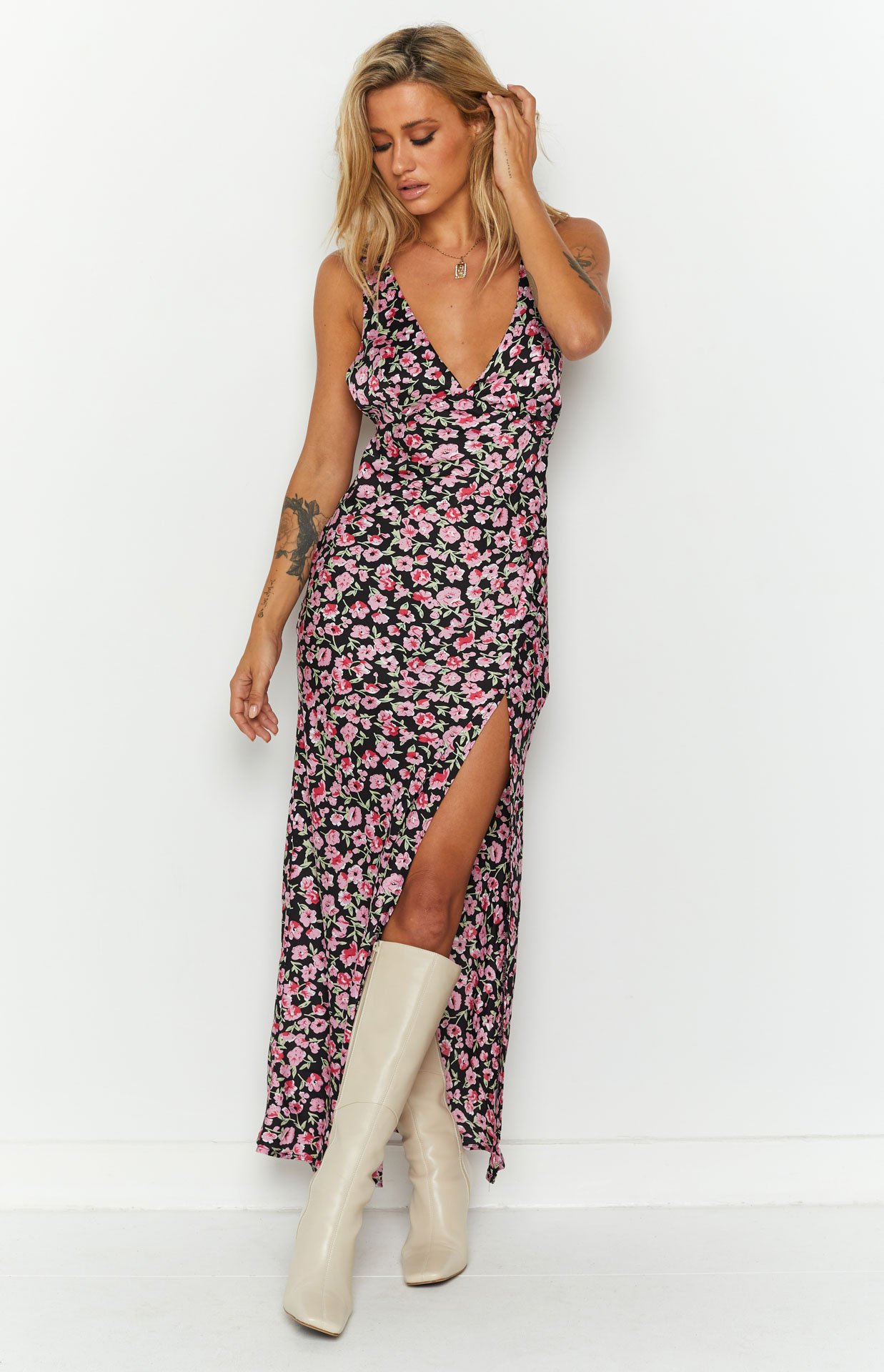 Alfie Black Print Maxi Dress 1.jpeg