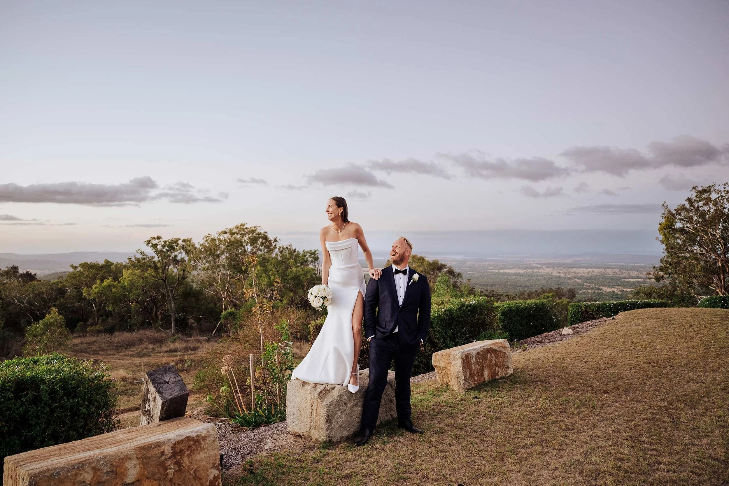 Kayley &amp; Mitch - Up &amp; Away Braeside Mountain Wedding