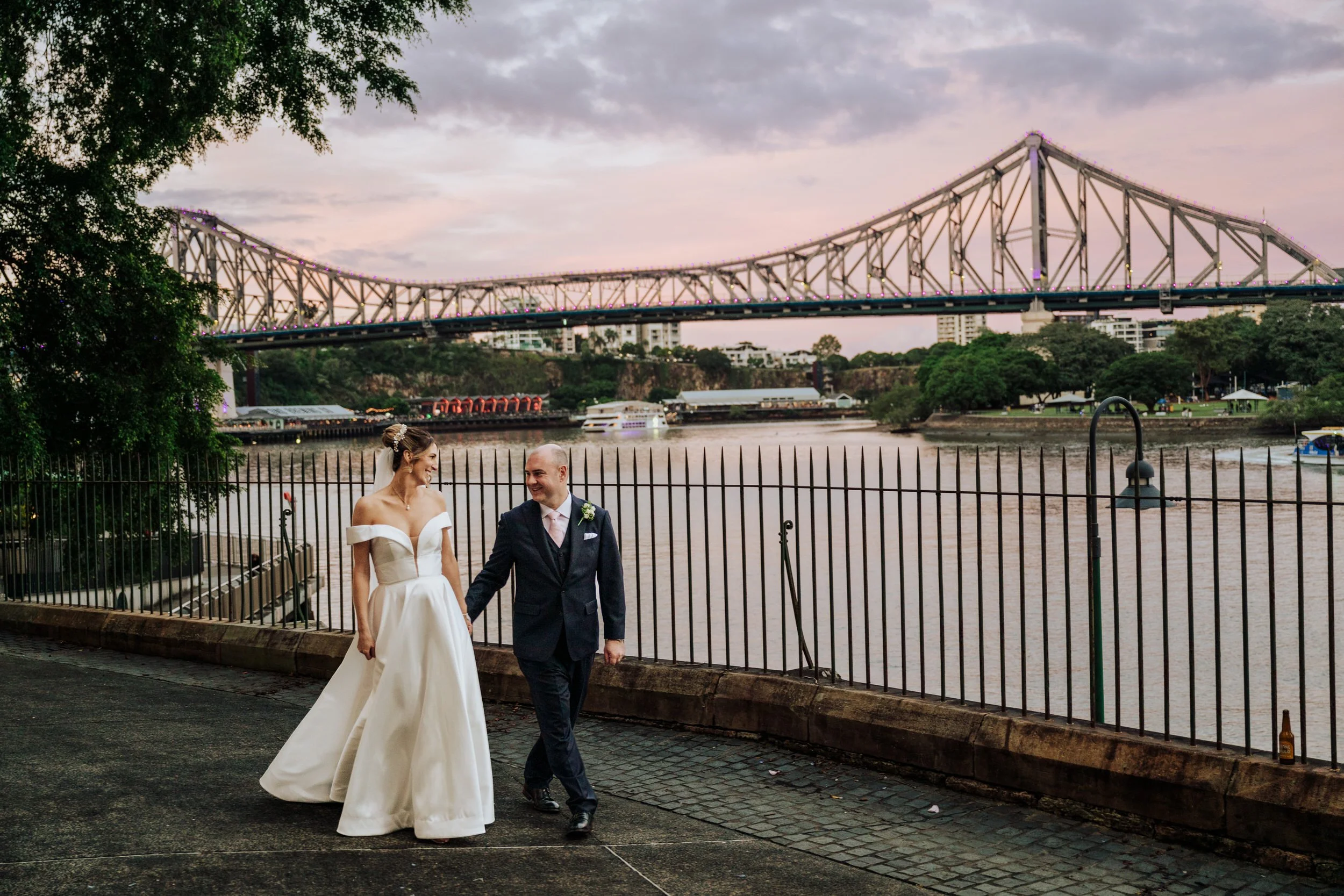 Anna &amp; Joe - Customs House Brisbane Wedding