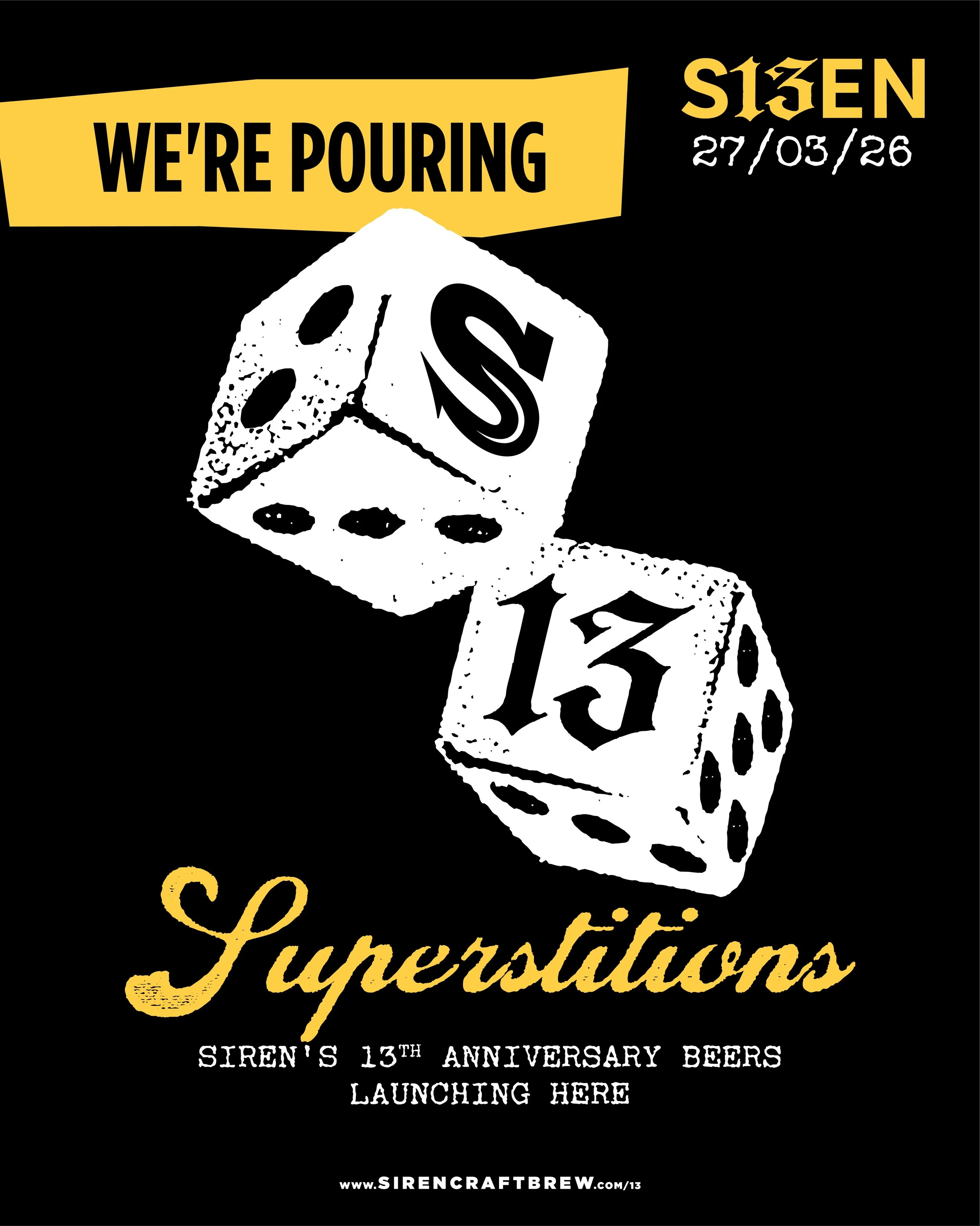 Siren 13th Anniversary Beer Launch